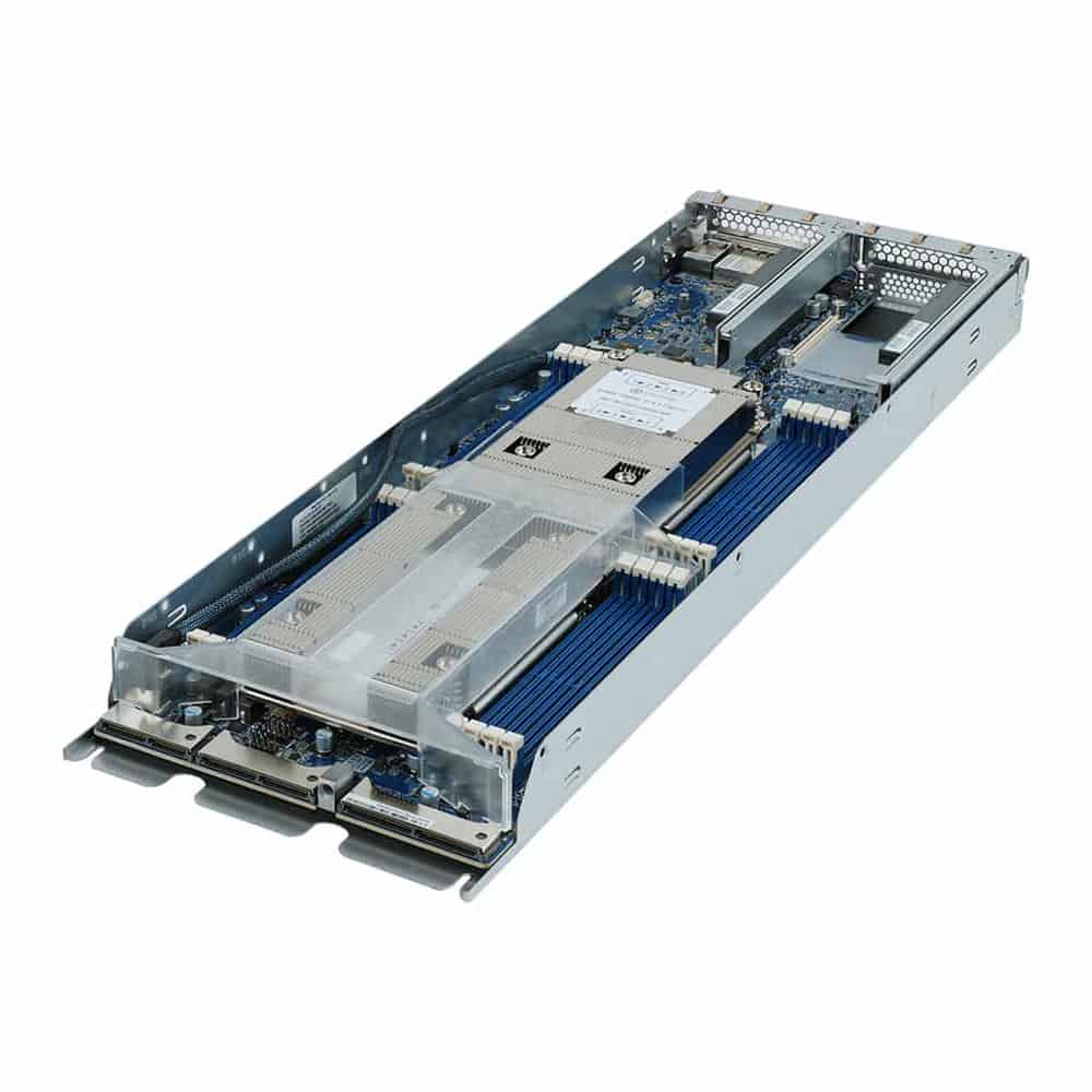 (image for) Gigabyte H262-Z61 Dual 2nd Gen EPYC Rome CPU 2U 4 Node Barebone Server